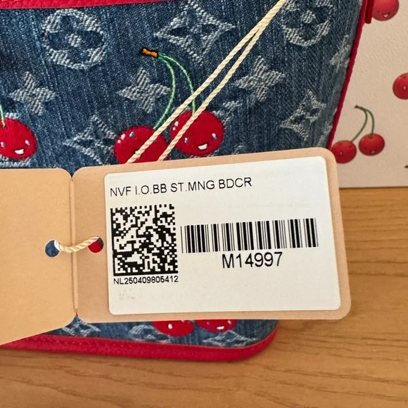 ‼️SOLD‼️NWT Louis Vuitton x Takashi Murakami Cherry Cerise Inside Out BB - Picture 5 of 10